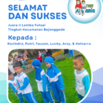 Juara II Lomba Futsal Tingkat Kecamatan