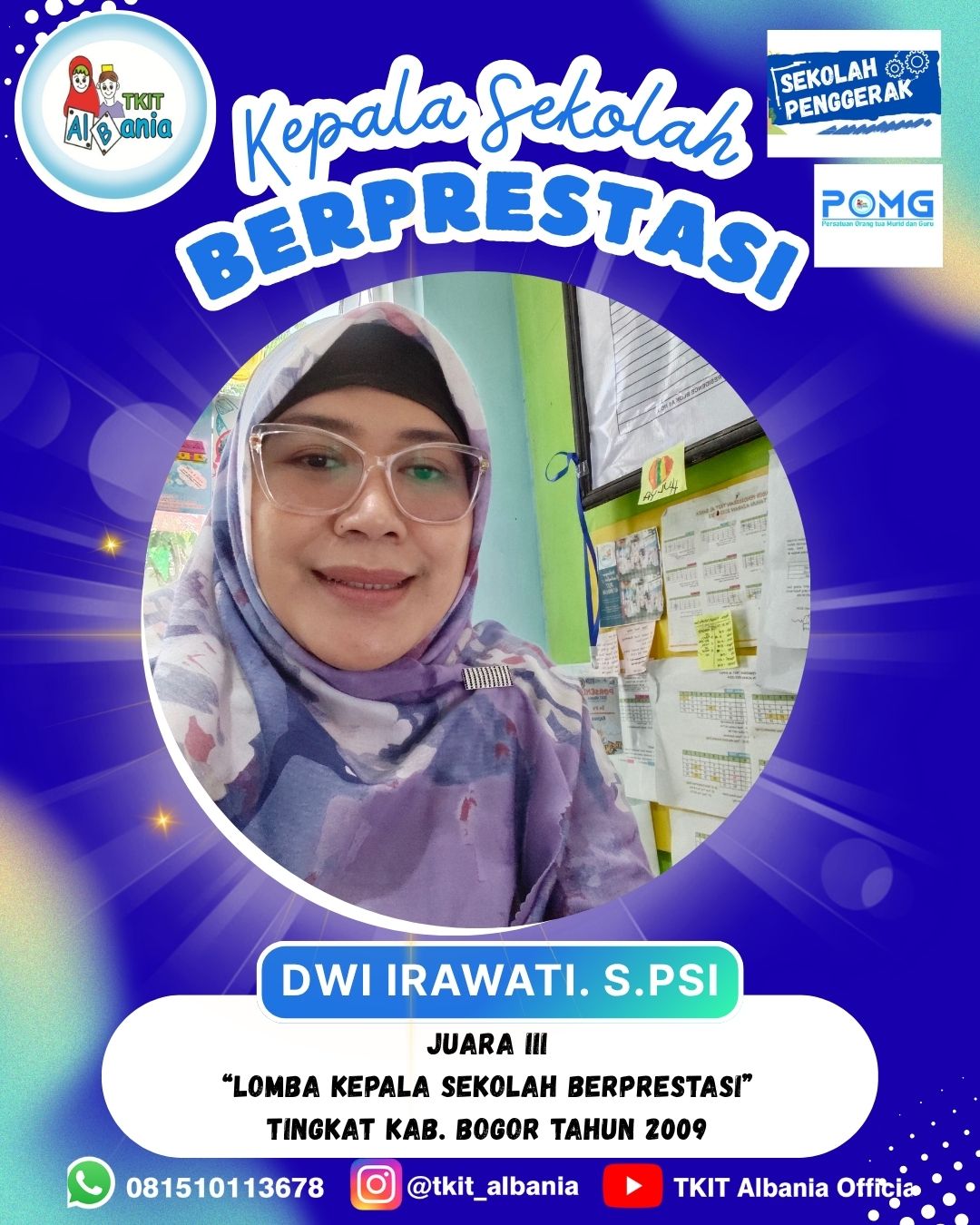 PORSENI, Prestasi Kejuaraan Lomba Di Tingkat Kecamatan Bojonggede Kab. Bogor